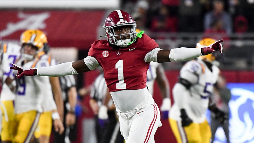 Alabama Crimson Tide defensive back Kool-Aid McKinstry (New York Giants prospect)