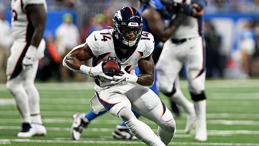 Denver Broncos wide receiver Courtland Sutton (New York Giants)