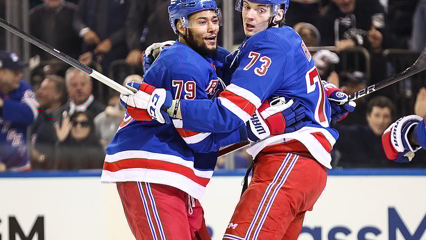 NHL: Stanley Cup Playoffs-Washington Capitals at New York Rangers
