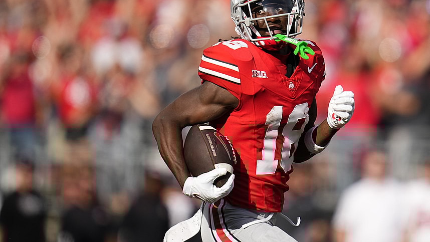 Ohio State wide receiver Marvin Harrison Jr. (New York Giants, Jets draft target)