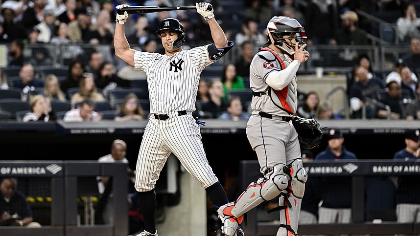 MLB: Houston Astros at New York Yankees, giancarlo stanton