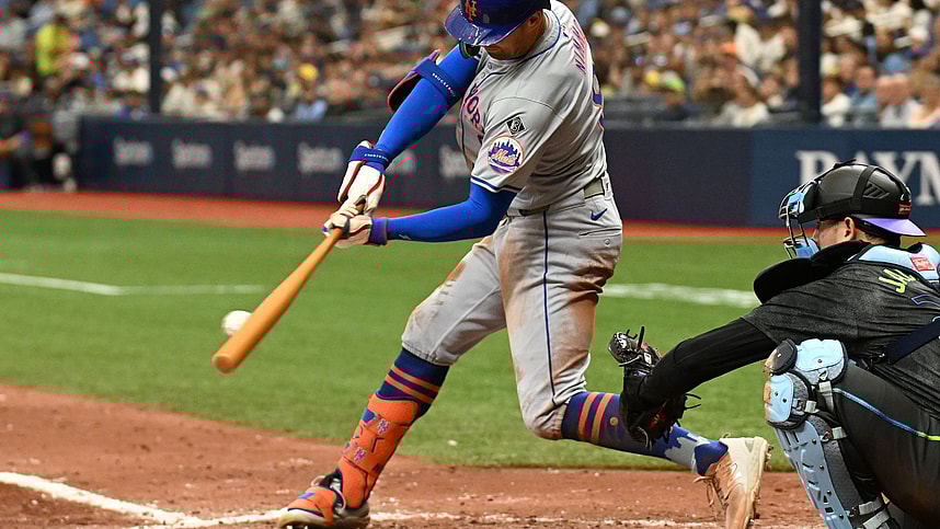 MLB: New York Mets at Tampa Bay Rays, brandon nimmo