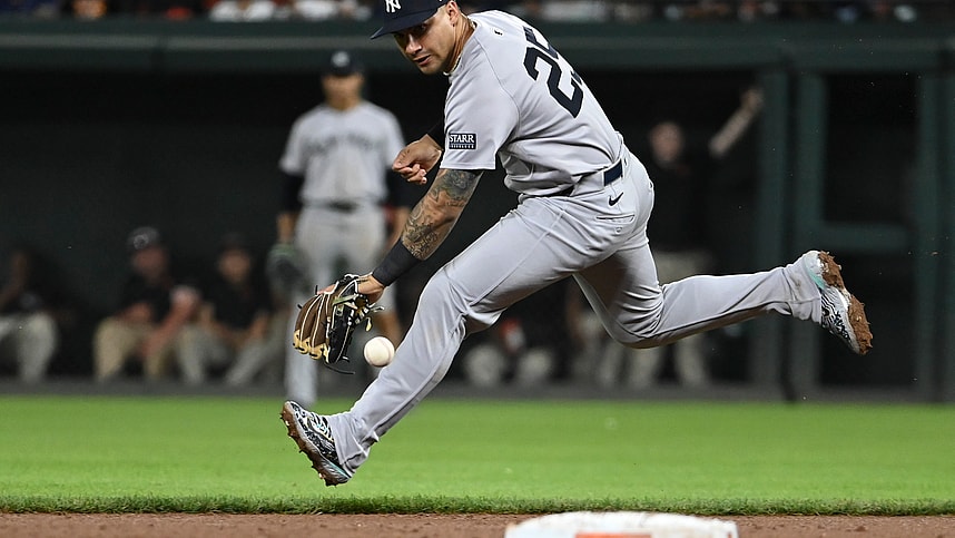 MLB: New York Yankees at Baltimore Orioles, gleyber torres