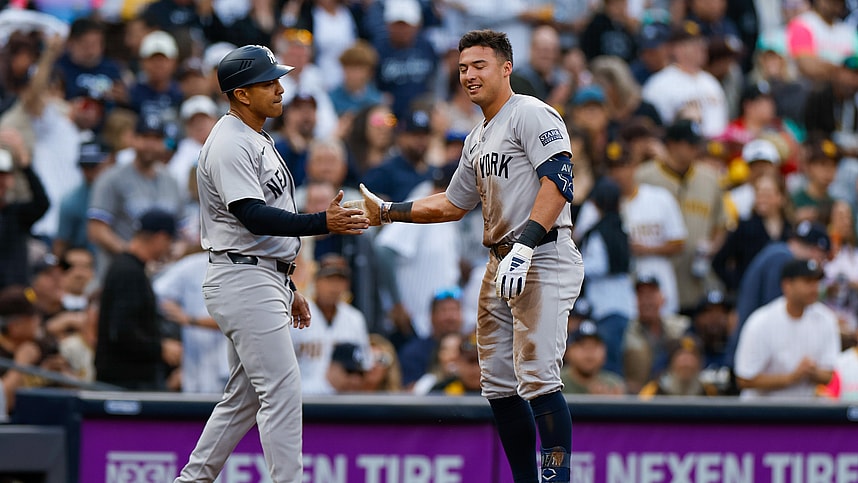 MLB: New York Yankees at San Diego Padres, anthony volpe