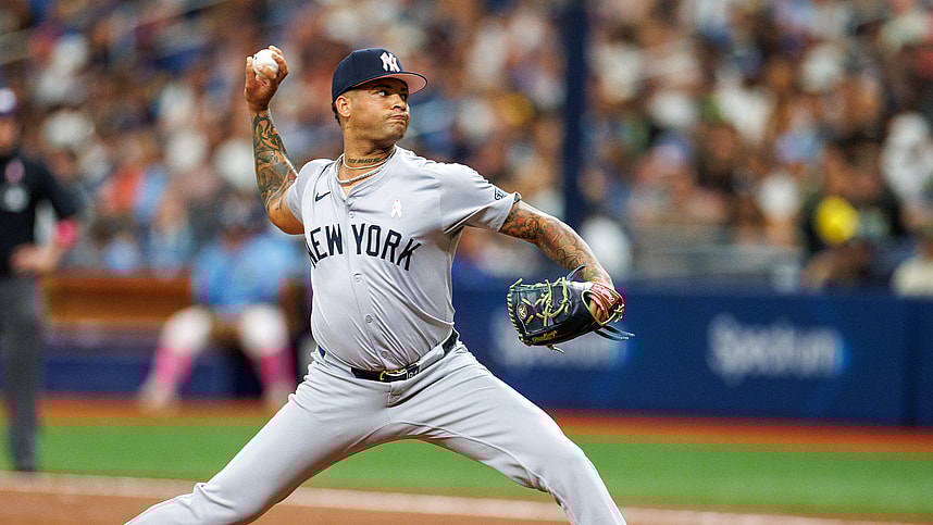 MLB: New York Yankees at Tampa Bay Rays, luis gil