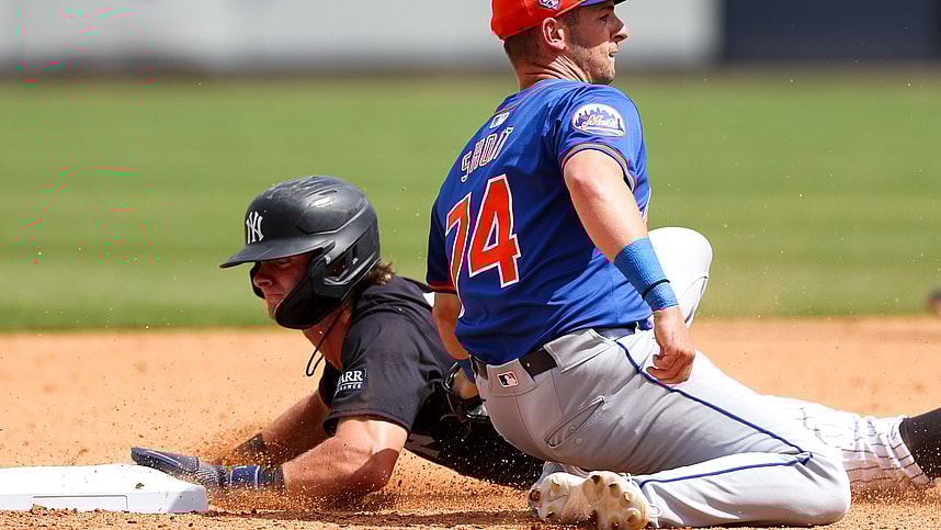 MLB: Spring Training-New York Mets at New York Yankees