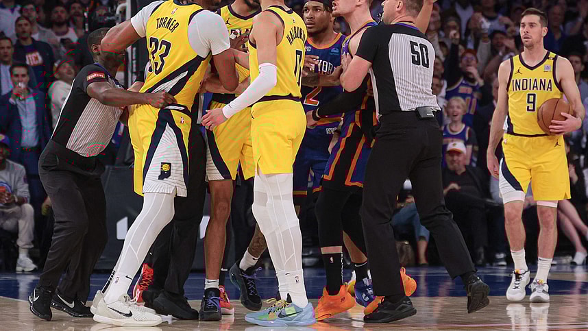 NBA: Playoffs-Indiana Pacers at New York Knicks