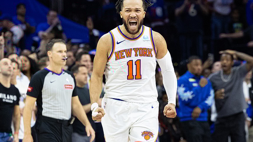 NBA: Playoffs-New York Knicks at Philadelphia 76ers