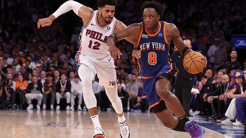 NBA: Playoffs-Philadelphia 76ers at New York Knicks