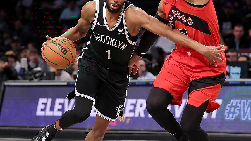 NBA: Toronto Raptors at Brooklyn Nets, mikal bridges, knicks