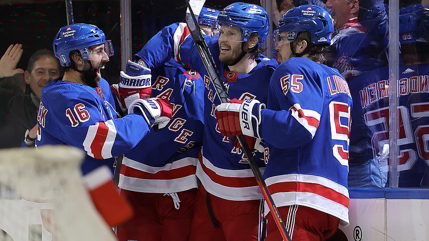 NHL: Stanley Cup Playoffs-Carolina Hurricanes at New York Rangers