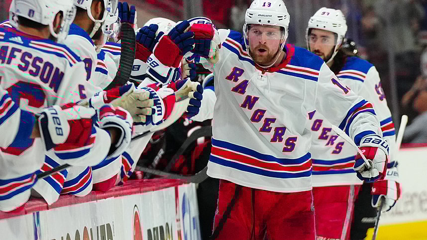 NHL: Stanley Cup Playoffs-New York Rangers at Carolina Hurricanes