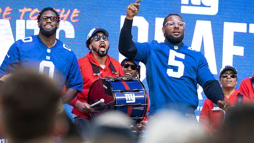 Syndication: The Record, brian burns, kayvon thibodeaux, new york giants