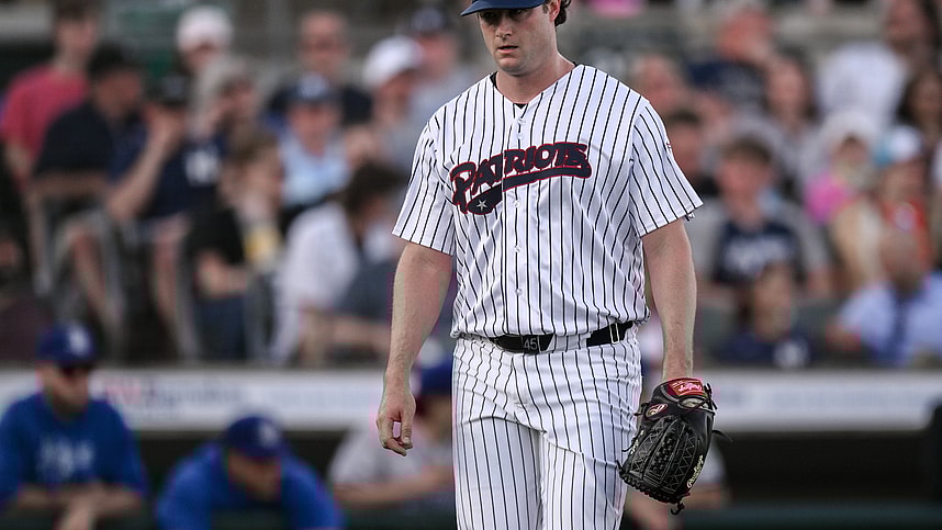 Baseball: Hartford Yard Goats vs Somerset Patriots, yankees, gerrit cole