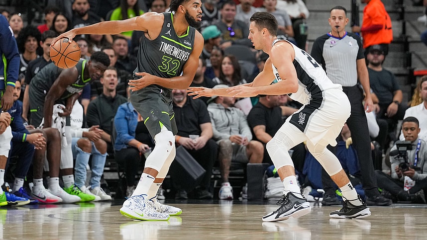 NBA: Minnesota Timberwolves at San Antonio Spurs, knicks