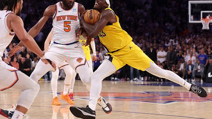 NBA: Playoffs-Indiana Pacers at New York Knicks
