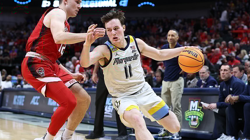 NCAA Basketball: NCAA Tournament South Regional-NC State vs Marquette, knicks