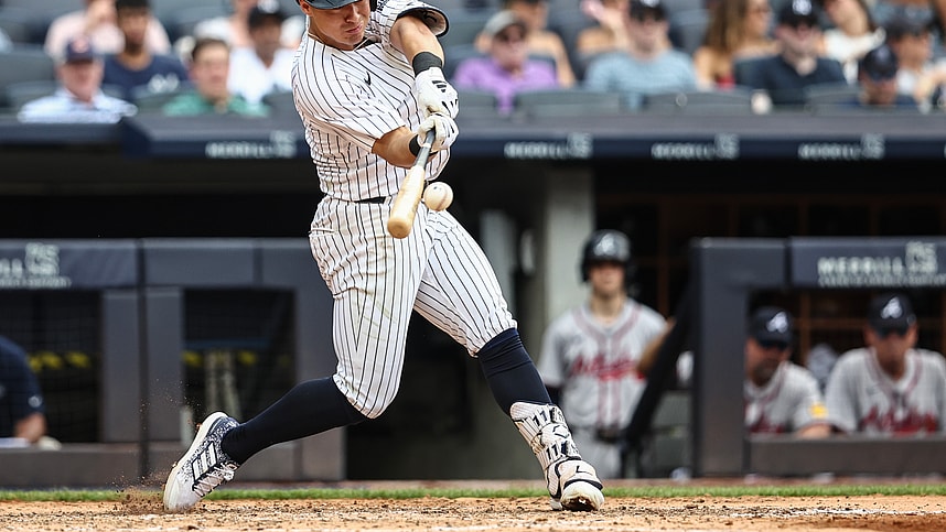 MLB: Atlanta Braves at New York Yankees, anthony volpe