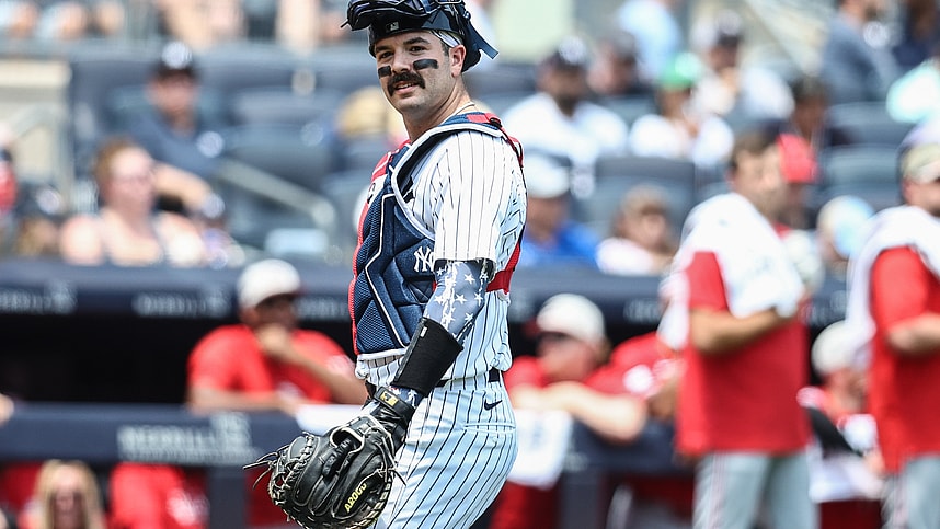 MLB: Cincinnati Reds at New York Yankees, austin wells