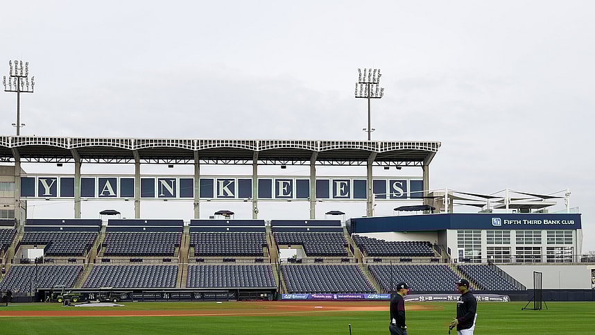 MLB: New York Yankees-Workouts