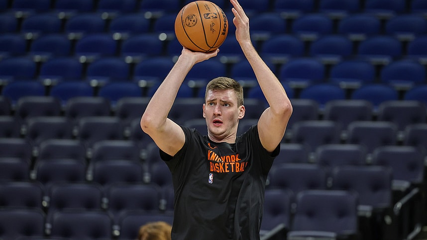 NBA: New York Knicks at Orlando Magic, Dmytro Skapintsev