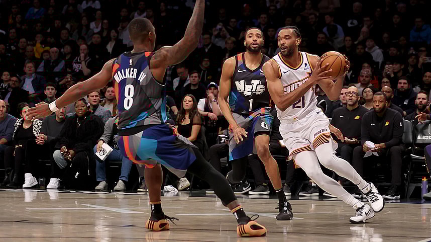NBA: Phoenix Suns at Brooklyn Nets, Keita Bates-Diop, knicks