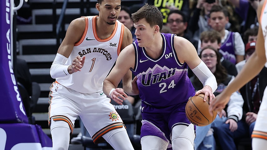 NBA: San Antonio Spurs at Utah Jazz, knicks