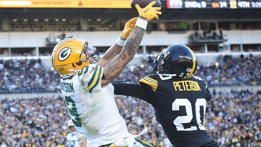 Patrick Peterson, Giants, Steelers, Christian Watson, Packers