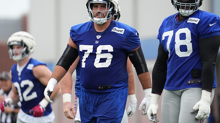 NFL: New York Giants Training Camp, jon runyan