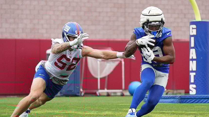 NFL: New York Giants Training Camp, tyrone tracy