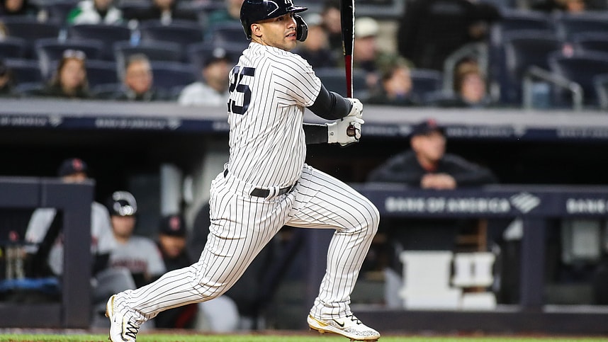 MLB: Cleveland Guardians at New York Yankees, gleyber torres