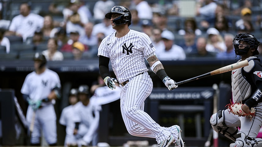 MLB: Cleveland Guardians at New York Yankees, gleyber torres