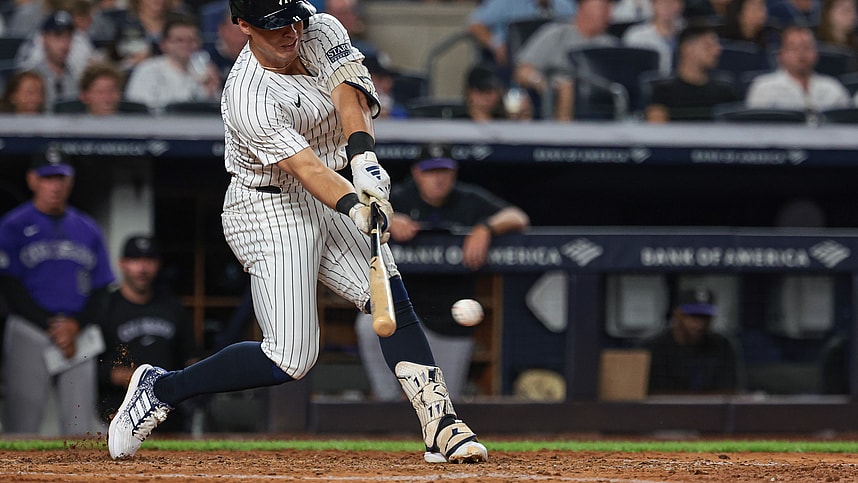 MLB: Colorado Rockies at New York Yankees, anthony volpe