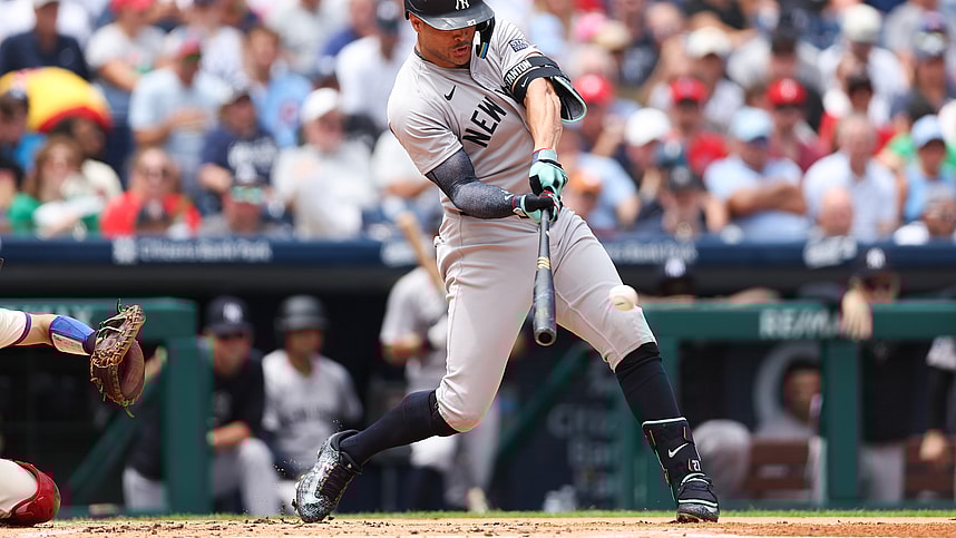 MLB: New York Yankees at Philadelphia Phillies, giancarlo statnon