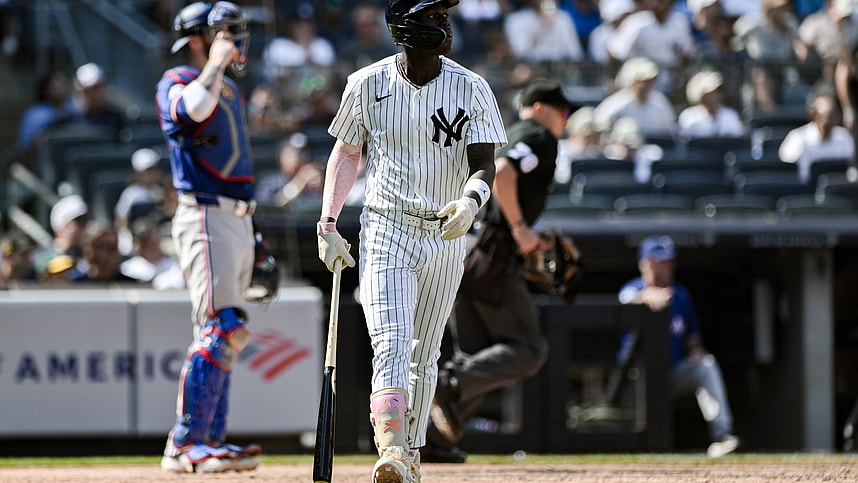 MLB: Texas Rangers at New York Yankees