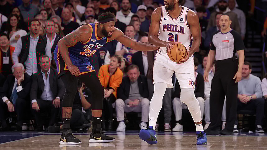 NBA: Playoffs-Philadelphia 76ers at New York Knicks