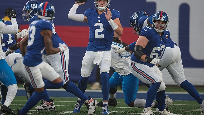 NFL: Detroit Lions at New York Giants