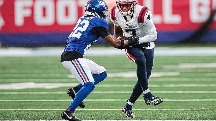 NFL: New England Patriots at New York Giants, adoree jackson