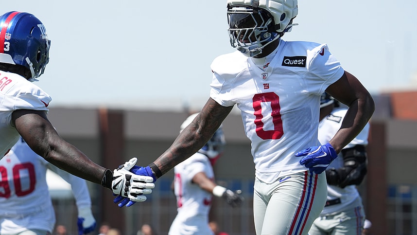 NFL: New York Giants Training Camp, brian burns