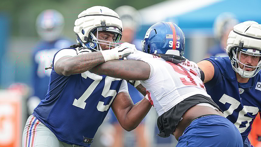 NFL: New York Giants Training Camp, josh ezeudu