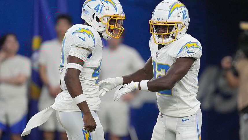 NFL: Preseason-Los Angeles Chargers at Los Angeles Rams, Raheem Layne, new york giants