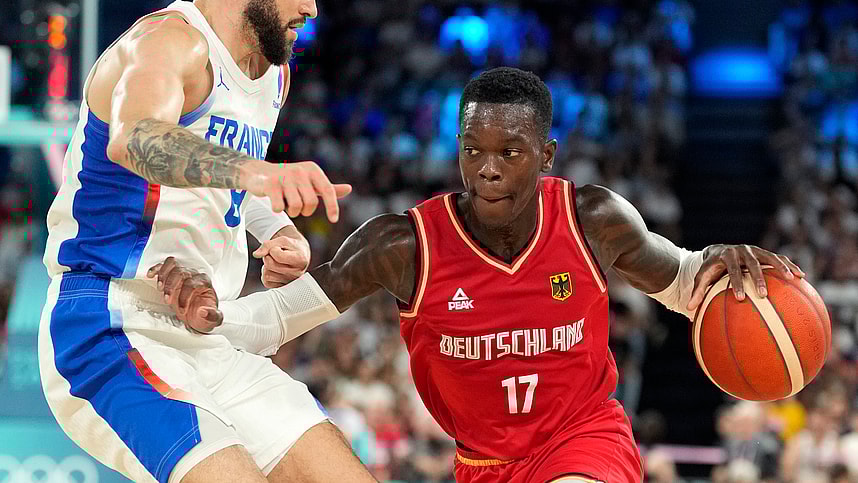 Olympics: Basketball-Men Semifinal - FRA-GER