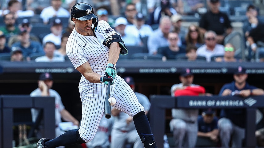 MLB: Boston Red Sox at New York Yankees, giancarlo stanton