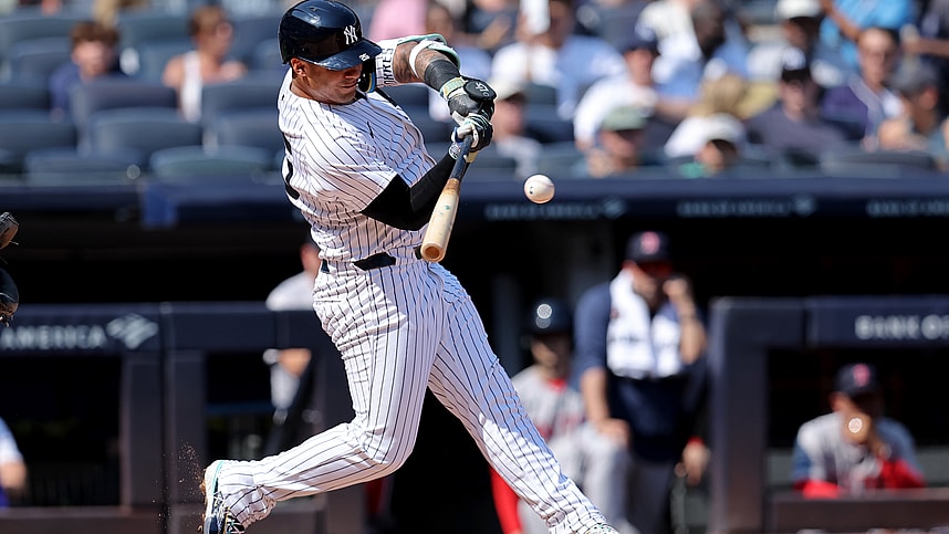 MLB: Boston Red Sox at New York Yankees, gleyber torres