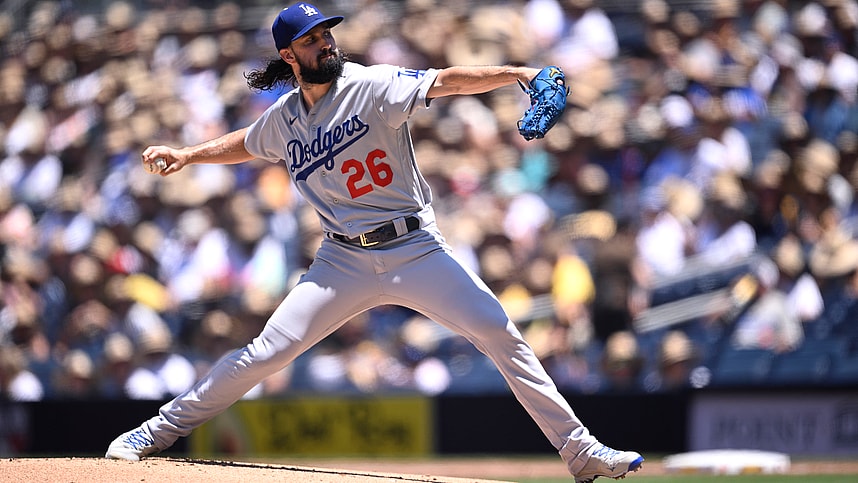 MLB: Los Angeles Dodgers at San Diego Padres, tony gonsolin