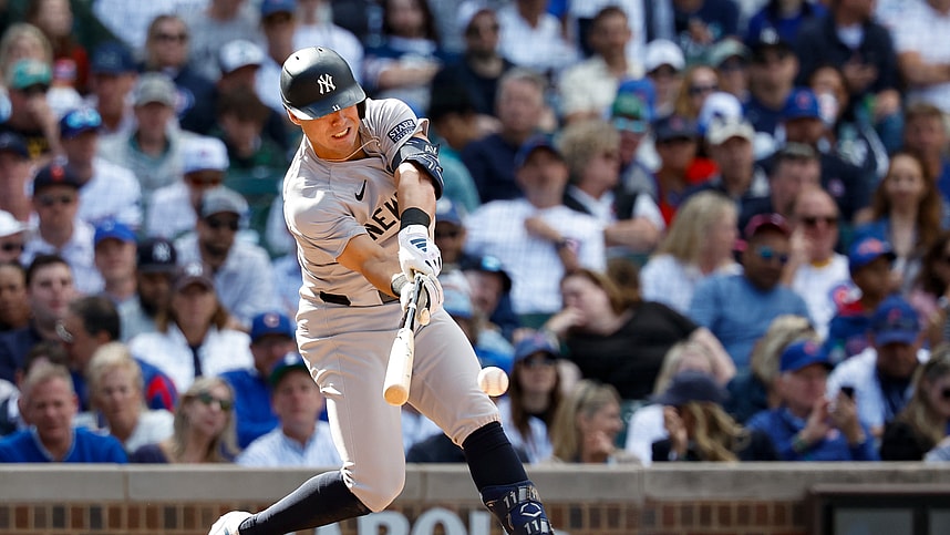 MLB: New York Yankees at Chicago Cubs, anthony volpe