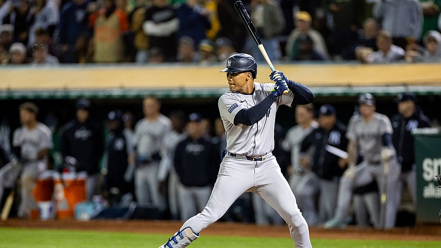 MLB: New York Yankees at Oakland Athletics, juan soto