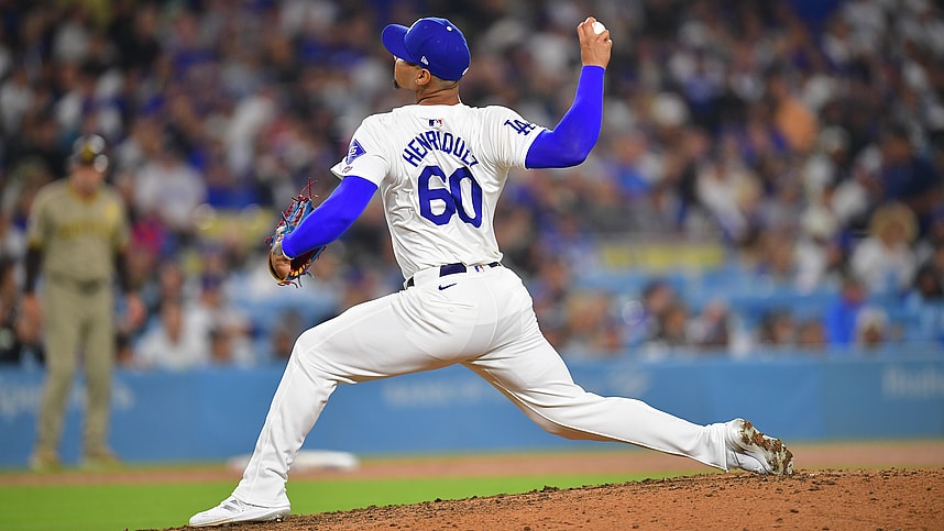 MLB: San Diego Padres at Los Angeles Dodgers, Edgardo Henriquez
