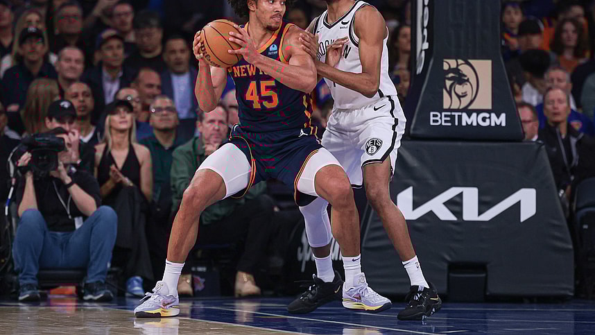 NBA: Brooklyn Nets at New York Knicks, jericho sims