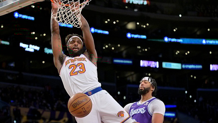 NBA: New York Knicks at Los Angeles Lakers